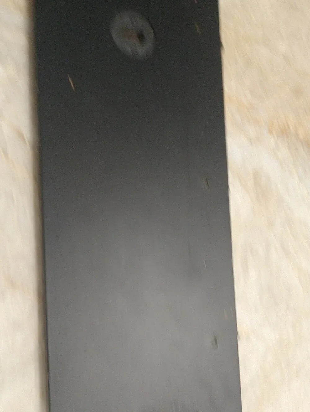 Paris France Black Wall Hook Sign 23 1/2